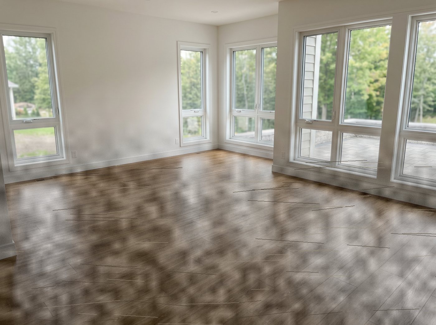 Before flooring installation